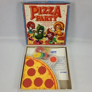 Pizza Party 1987 Vintage 100% Complete Board Game by Parker Brothers